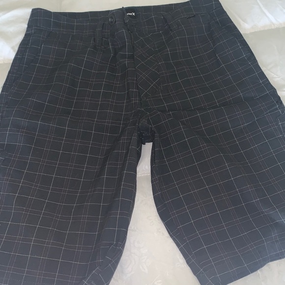 Hurley Other - HURLEY BLACK CHECKED SHORTS